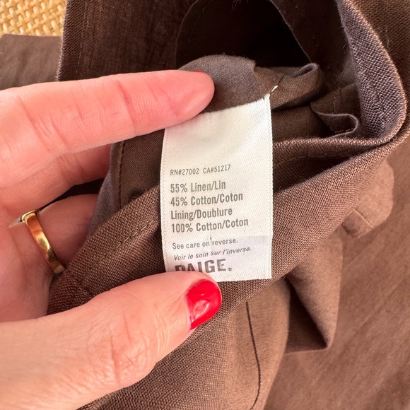 PAIGE Negroni Linen Set - Picture 5 of 9